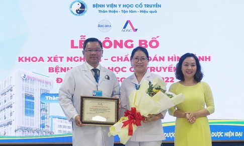 Bệnh viện y học cổ truyền đầu ti&#234;n của Việt Nam đạt chứng nhận ISO 15189:2022