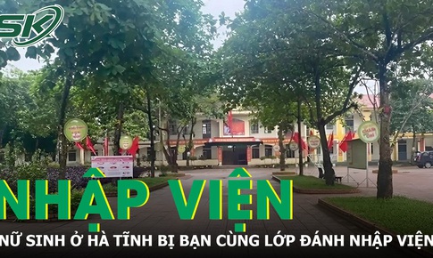 Nữ sinh ở H&#224; Tĩnh bị bạn c&#249;ng lớp đ&#225;nh nhập viện