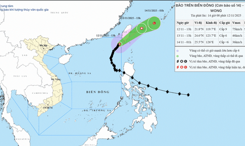 Kh&#244;ng kh&#237; lạnh tăng cường từ đ&#234;m nay, b&#227;o số 14 suy yếu tr&#234;n Biển Đ&#244;ng