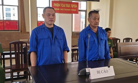 Đưa t&#224;u sang nước ngo&#224;i khai th&#225;c hải sản tr&#225;i ph&#233;p, 2 cha con l&#227;nh 12 năm t&#249;