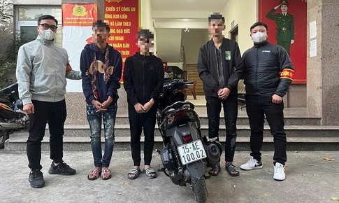 Bắt 3 qu&#225;i xế GenZ vụ đạp đổ xe cảnh s&#225;t 141 khiến một chiến sĩ bị thương nặng