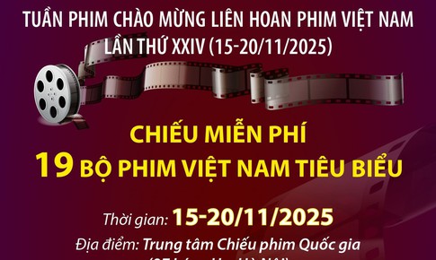 19 bộ phim được chiếu miễn ph&#237; ch&#224;o mừng Li&#234;n hoan Phim Việt Nam lần thứ XXIV