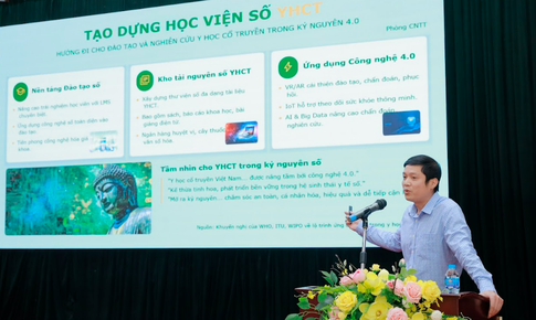 Tạo dựng Học viện số: Bước chuyển mới cho đ&#224;o tạo v&#224; nghi&#234;n cứu y học cổ truyền trong kỷ nguy&#234;n 4.0