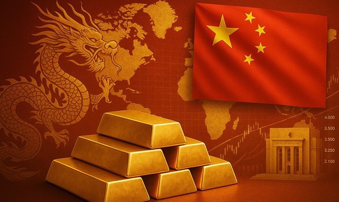 Gi&#225; v&#224;ng thế giới chịu ảnh hưởng bởi động th&#225;i thu gom của Trung Quốc