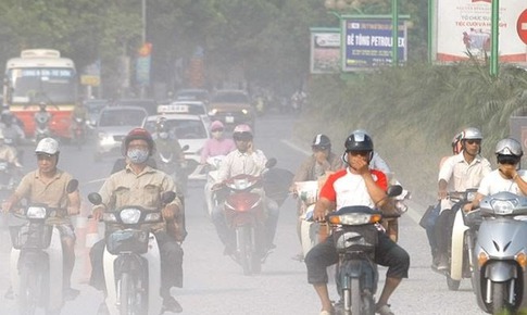 Đến 2030 tất cả phương tiện ở H&#224; Nội, TPHCM phải kiểm so&#225;t kh&#237; thải theo lộ tr&#236;nh