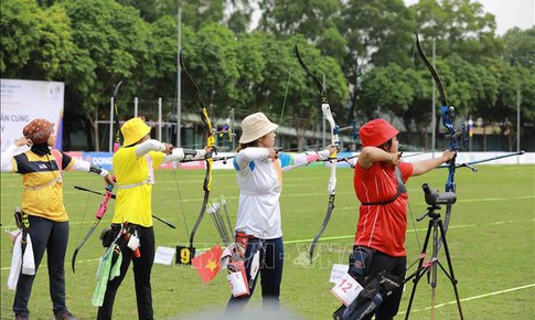 Bắn cung Việt Nam sẵn s&#224;ng chinh phục đấu trường SEA Games 33