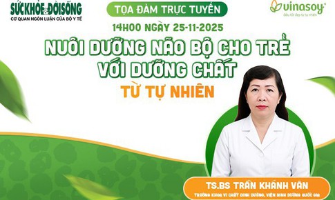 Truyền h&#236;nh trực tuyến: Nu&#244;i dưỡng n&#227;o bộ cho trẻ với dưỡng chất từ tự nhi&#234;n