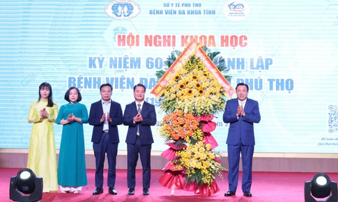 Hội nghị khoa học ch&#224;o mừng 60 năm th&#224;nh lập Bệnh viện Đa khoa tỉnh Ph&#250; Thọ