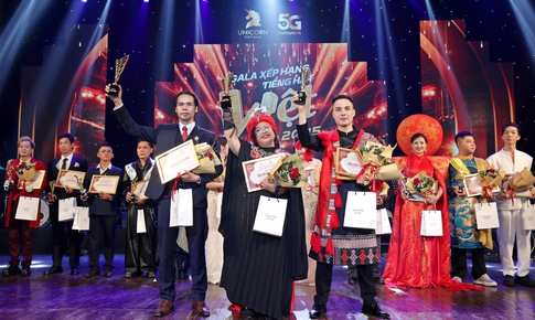 Gala Xếp hạng Tiếng h&#225;t Việt to&#224;n cầu 2025: Đ&#234;m nhạc m&#227;n nh&#227;n, kh&#233;p lại h&#224;nh tr&#236;nh t&#236;m kiếm t&#224;i năng &#226;m nhạc Việt