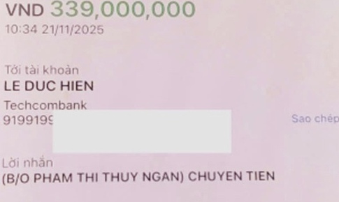 Người đ&#224;n &#244;ng nhận được 339 triệu đồng từ t&#224;i khoản lạ, c&#243; h&#224;nh động bất ngờ 