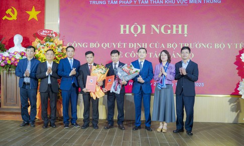 Bộ Y tế bổ nhiệm lại Gi&#225;m đốc Trung t&#226;m Ph&#225;p y t&#226;m thần khu vực miền Trung