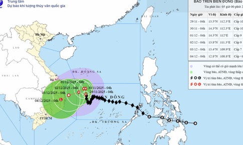 Biển Đ&#244;ng vừa c&#243; b&#227;o vừa c&#243; &#225;p thấp nhiệt đới