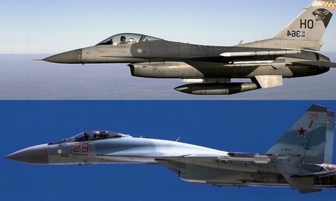 Loạt chiến đấu cơ Ukraine tr&#225;nh xa tiền tuyến v&#236; sợ ti&#234;m k&#237;ch Su-35 của Nga