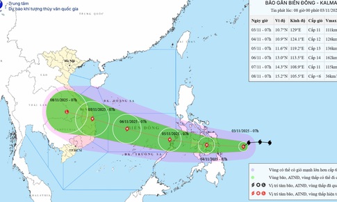 B&#227;o số 13 sẽ đổ bộ khu vực n&#224;o tr&#234;n đất liền nước ta?