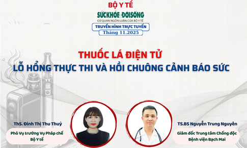 Truyền h&#236;nh trực tuyến: Thuốc l&#225; điện tử – Lỗ hổng thực thi v&#224; hồi chu&#244;ng cảnh b&#225;o sức khỏe