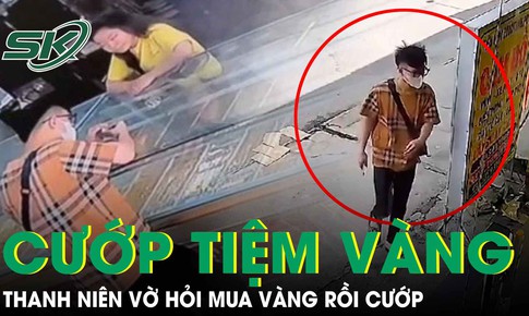 Thanh ni&#234;n đi d&#233;p l&#234; vờ hỏi mua nhẫn v&#224;ng 130 triệu rồi cướp 