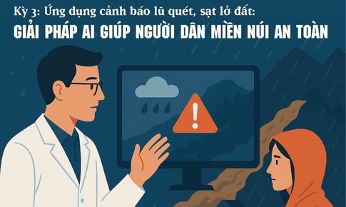 Ứng dụng cảnh b&#225;o lũ qu&#233;t, sạt lở đất: Giải ph&#225;p AI gi&#250;p người d&#226;n miền n&#250;i an to&#224;n