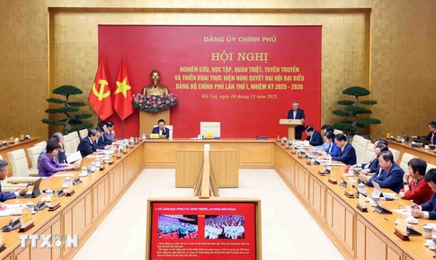 Hội nghị quán triệt, triển khai Nghị quyết Đại hội Đảng bộ Chính phủ lần 1