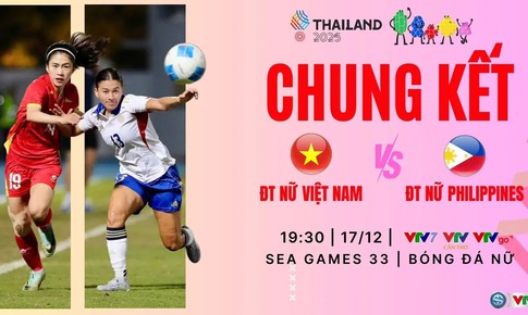 Lịch thi đấu bóng đá hôm nay ngày 17/12 - 18/12: Đội tuyển nữ Việt Nam đấu Philippines