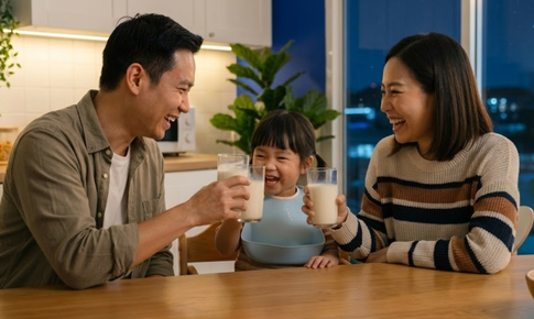 Uống sữa vào ban đêm có tốt không?