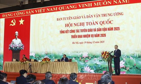 Phát biểu của Tổng Bí thư Tô Lâm tại Hội nghị toàn quốc tổng kết công tác Tuyên giáo và Dân vận của Đảng năm 2025