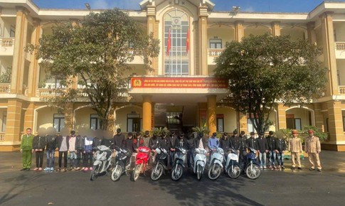 Phóng xe rú ga giữa đêm gây náo loạn, 28 thanh thiếu niên chịu hình thức giáo dục đặc biệt