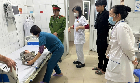 Bé trai 1 tuổi bị hóc dị vật tại chương trình xiếc