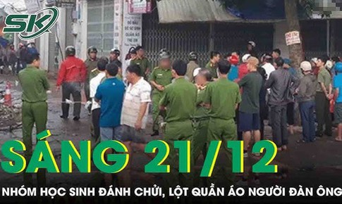 Phẫn nộ clip nhóm học sinh lớp 9 lột đồ, hành hung người đàn ông mặc nạn nhân van xin