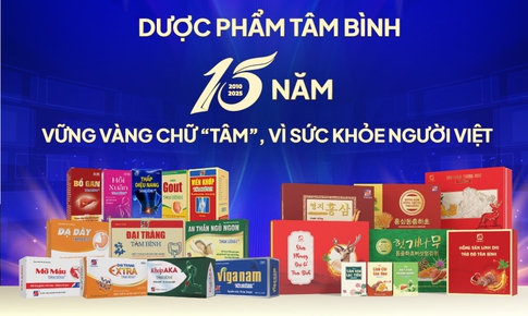 Dược phẩm Tâm Bình – 15 năm chăm sóc sức khỏe người Việt