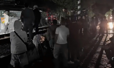 Tai nạn đường sắt trong đêm, một người đàn ông ở Huế tử vong thương tâm