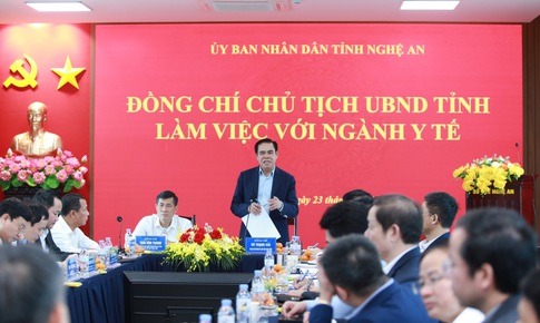 Nghệ An 'gỡ nghẽn' ngành y tế: Quy hoạch lại hệ thống, nâng chất phục vụ từ tuyến cơ sở