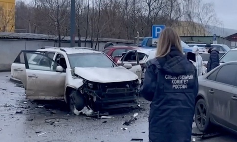 Nga: Nhiều tiếng nổ tại thủ đô Moskva