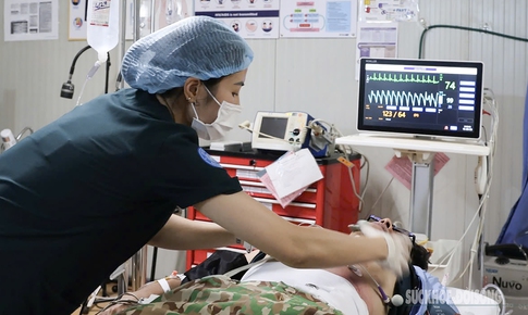 Chiến sĩ mũ nồi xanh Việt Nam hoàn thành kiểm tra năng lực sẵn sàng hoạt động của LHQ