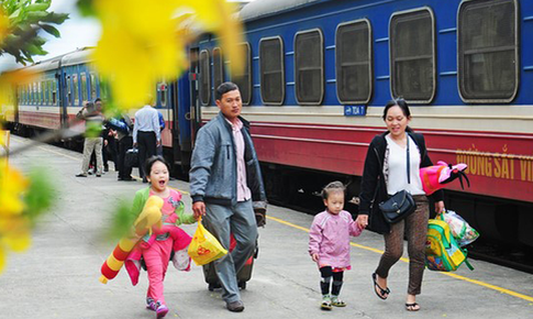 Tin vui cho hàng vạn người đi tàu hỏa về quê ăn Tết Bính Ngọ 2026