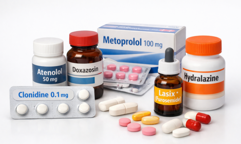 5 nhóm thuốc trị tăng huyết áp ‘lỗi thời’ không còn được khuyến cáo dùng đầu tay