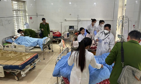 Tin mới nhất về tình trạng sức khoẻ 9 nạn nhân vụ lật xe ở Lào Cai