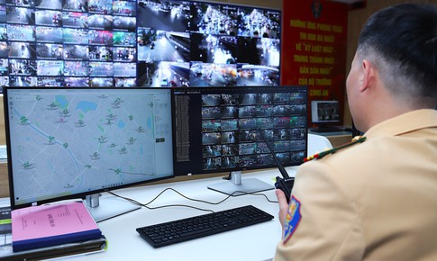 Hà Nội công bố danh sách phương tiện vi phạm giao thông được phát hiện qua camera AI