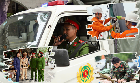 Công an Hà Nội tăng cường kiểm soát, đảm bảo an ninh trật tự khu vực trận địa pháo hoa