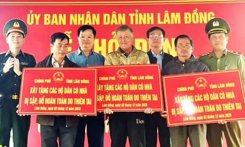 Khởi động &#39;Chiến dịch Quang Trung&#39; hỗ trợ x&#226;y dựng nh&#224; ở cho người d&#226;n v&#249;ng lũ L&#226;m Đồng