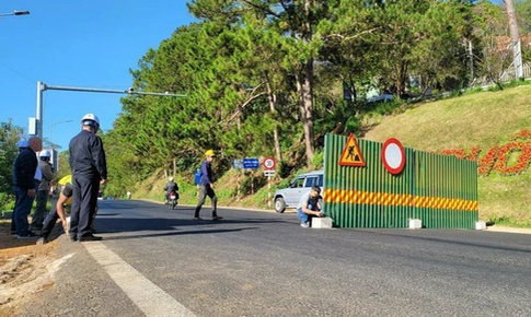 Tạm dừng lưu th&#244;ng qua đ&#232;o Prenn Đ&#224; Lạt