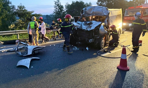 Tai nạn tr&#234;n cao tốc Đ&#224; Nẵng – Quảng Ng&#227;i, 3 người chết, 10 người bị thương