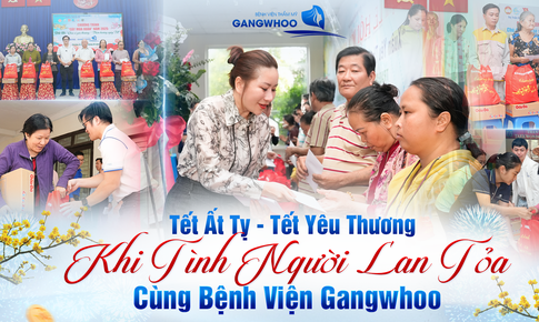 Tết Y&#234;u Thương: Lan tỏa c&#249;ng Bệnh viện Thẩm mỹ Gangwhoo