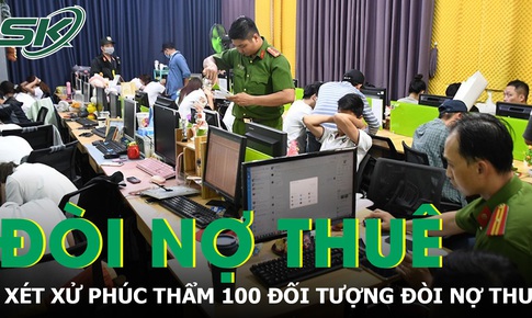 X&#233;t xử ph&#250;c thẩm 100 đối tượng đ&#242;i nợ thu&#234; n&#250;p b&#243;ng c&#244;ng ty luật