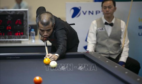 Đội tuyển billiards Việt Nam gi&#224;nh ng&#244;i &#193; qu&#226;n thế giới