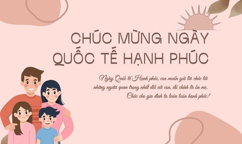 Lời ch&#250;c ng&#224;y Quốc tế Hạnh ph&#250;c 20/3 tặng vợ chồng v&#224; người th&#226;n