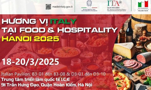 Kh&#225;m ph&#225; hương vị Italy đặc sắc tại Triển l&#227;m Food &amp; Hospitality Hanoi 2025