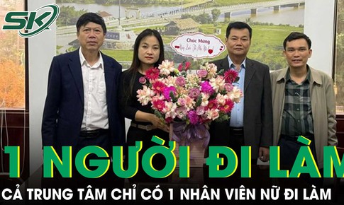 Quảng Trị: L&#227;nh đạo đến ch&#250;c mừng 8/3 nhưng cả Trung t&#226;m chỉ c&#243; duy nhất 1 nh&#226;n vi&#234;n đi l&#224;m 