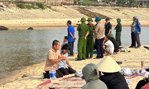 Tìm thấy thi thể 2 học sinh mất tích khi tắm ở cửa sông