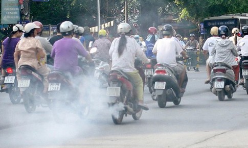 Lùi thời hạn kiểm định khí thải xe máy, mạnh tay giải quyết vấn đề ô nhiễm không khí