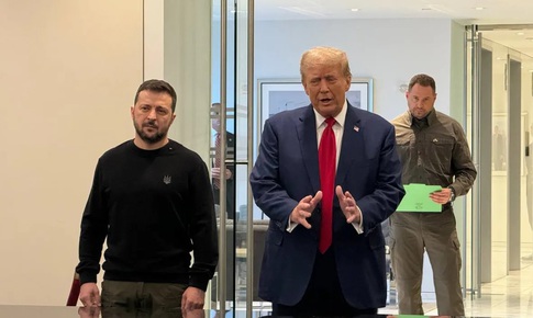 Thông tin về cuộc thảo luận 'rất hiệu quả' của hai Tổng thống Trump và Zelensky tại Rome